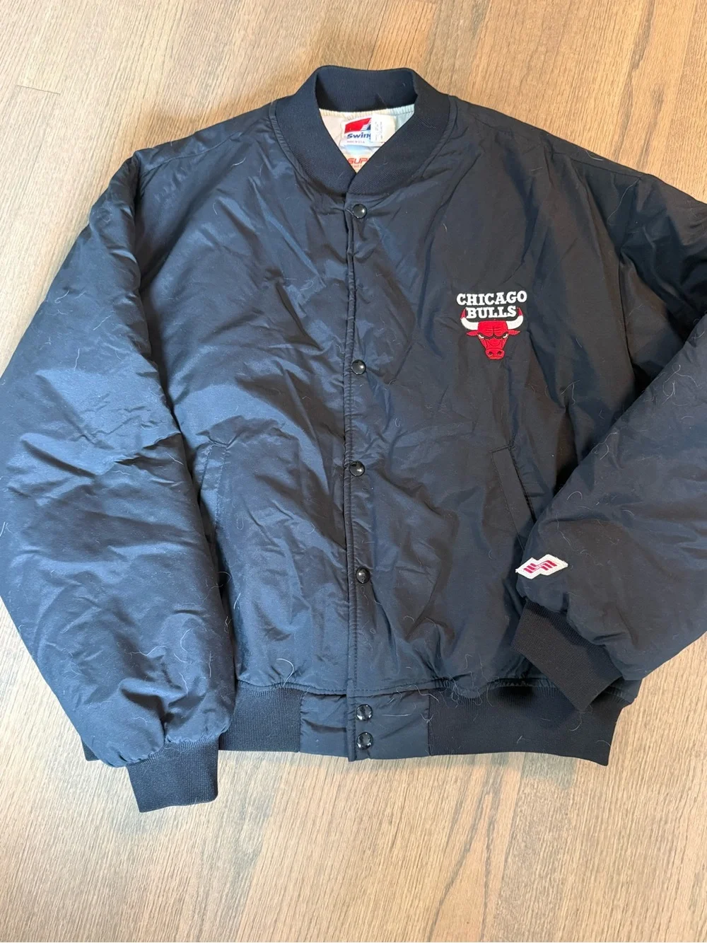 Vintage Authentic Swingster Chicago Bulls Jacket Michael Jordan